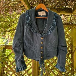 Vintage velvet jacket